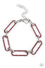 Load image into Gallery viewer, Paparazzi Bracelet - Still Not OVAL You - Red