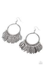 Load image into Gallery viewer, Paparazzi Earring - FOWL Tempered - Silver