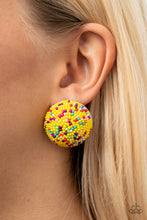 Load image into Gallery viewer, Paparazzi Earring - Kaleidoscope Sky - Yellow