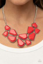 Load image into Gallery viewer, Paparazzi Necklace - Double-DEFACED - Red