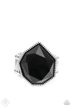 Load image into Gallery viewer, Paparazzi Ring - Dynamically Defaced - Black