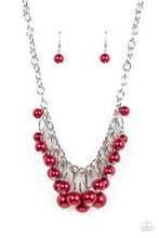 Load image into Gallery viewer, Paparazzi Necklace - Powerhouse Pose - Red