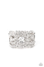 Load image into Gallery viewer, Paparazzi Ring - Doting on Dazzle - White