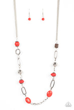 Load image into Gallery viewer, Paparazzi Necklace - Barefoot Bohemian - Red