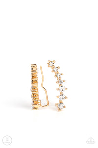 Paparazzi Earring - PRISMATIC and Proper - Gold