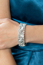 Load image into Gallery viewer, Paparazzi Bracelet - Full Body Chills - White