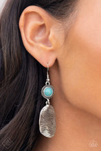 Load image into Gallery viewer, Paparazzi Earring - HOMESTEAD on the Range - Blue