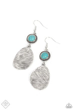 Load image into Gallery viewer, Paparazzi Earring - HOMESTEAD on the Range - Blue