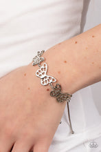 Load image into Gallery viewer, Paparazzi Bracelet - Put a WING on It - Silver