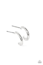 Load image into Gallery viewer, Paparazzi Earring - Skip the Small Talk - Silver