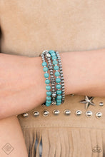 Load image into Gallery viewer, Paparazzi Bracelet - Road Trip Remix - Blue