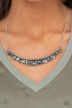 Load image into Gallery viewer, Paparazzi Necklace - The Only SMOKE-SHOW in Town - Silver