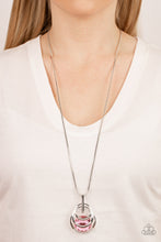 Load image into Gallery viewer, Paparazzi Necklace - Spun Sparkle - Pink