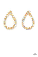Load image into Gallery viewer, Paparazzi Earring - Diva Dust - Gold