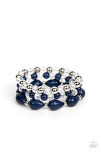 Load image into Gallery viewer, Paparazzi Bracelet - Beachside Brunch - Blue