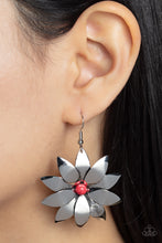 Load image into Gallery viewer, Paparazzi Earring - Pinwheel Prairies - Red