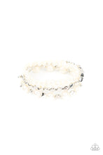 Load image into Gallery viewer, Paparazzi Bracelet - Shoreside Soiree - White