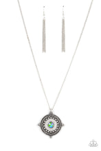 Load image into Gallery viewer, Paparazzi Necklace - Compass Composure - Green