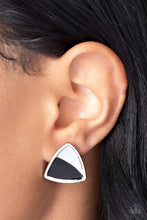 Load image into Gallery viewer, Paparazzi Earring - Kaleidoscopic Collision - Black