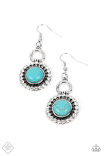 Load image into Gallery viewer, Paparazzi Earring - Mojave Mogul - Blue