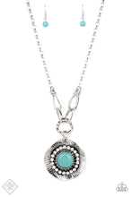 Load image into Gallery viewer, Paparazzi Necklace - Badlands Treasure Hunt - Blue