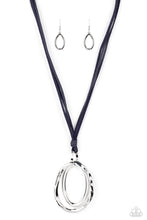Load image into Gallery viewer, Paparazzi Necklace - Long OVAL-due - Blue