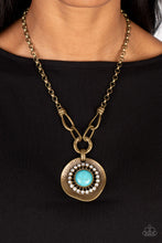 Load image into Gallery viewer, Paparazzi Necklace - Badlands Treasure Hunt - Brass