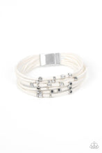 Load image into Gallery viewer, Paparazzi Bracelet - Clustered Constellations - White
