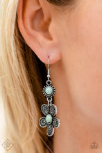 Load image into Gallery viewer, Paparazzi Earring - Free-Spirited Flourish - Blue
