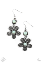 Load image into Gallery viewer, Paparazzi Earring - Free-Spirited Flourish - Blue