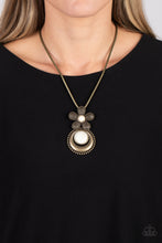 Load image into Gallery viewer, Paparazzi Necklace - Bohemian Blossom - Brass