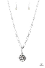 Load image into Gallery viewer, Paparazzi Necklace - Stardust Saucer - White