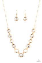 Load image into Gallery viewer, Paparazzi Necklace - Elegantly Elite - Gold