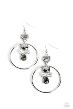 Load image into Gallery viewer, Paparazzi Earring - Geometric Glam - Silver
