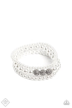 Load image into Gallery viewer, Paparazzi Bracelet - Showy Soprano - White