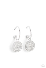 Load image into Gallery viewer, Paparazzi Earring - Mandala Maiden - Silver