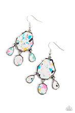 Load image into Gallery viewer, Paparazzi Earring - Organic Optimism - White