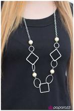Load image into Gallery viewer, Paparazzi Necklace - Opulent Outlines - Yellow
