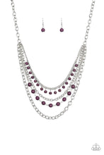 Load image into Gallery viewer, Paparazzi Necklace - Ground Forces - Purple