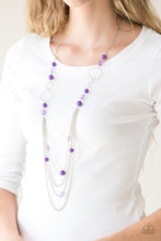 Load image into Gallery viewer, Paparazzi Necklace - Bubbly Bright - Purple