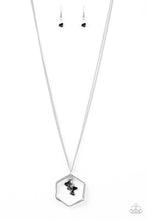Load image into Gallery viewer, Paparazzi Necklace - Chicly Geocentric - Black