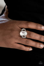 Load image into Gallery viewer, Paparazzi Ring - Million Dollar Diva - White