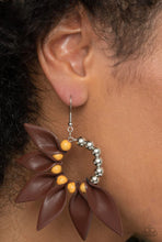 Load image into Gallery viewer, Paparazzi Earring - Flower Child Fever - Orange