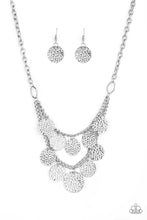 Load image into Gallery viewer, Paparazzi Necklace - CHIME Warp - Silver