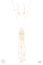 Load image into Gallery viewer, Paparazzi Necklace - Macrame Majesty - White