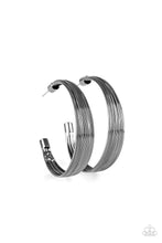 Load image into Gallery viewer, Paparazzi Earring - Live Wire - Black