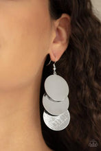 Load image into Gallery viewer, Paparazzi Earring -Dream Sheen - Silver