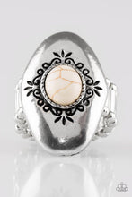 Load image into Gallery viewer, Paparazzi Ring - Stone Gardens - White