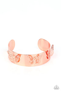 Paparazzi Bracelet - Magical Mariposas - Copper