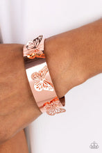 Load image into Gallery viewer, Paparazzi Bracelet - Magical Mariposas - Copper
